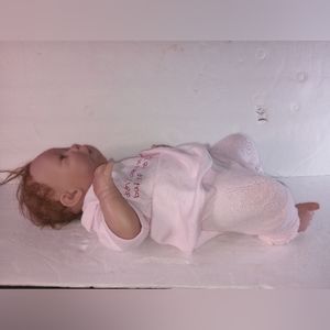 Reborn Baby Huti B A.D.G 05 Silicone Anatomically Correct Ashton Drake Girl Doll